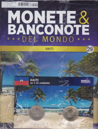 Monete e banconote del mondo uscita 29 - settimanale -18/8/2021  - Haiti - 50 e 20 centesimi