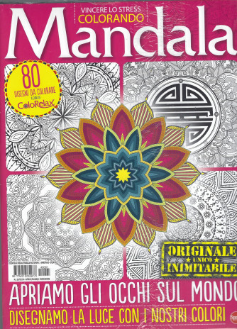 Color Relax speciale Mandala - n. 1 - bimestrale - aprile - maggio 2024 - 2 riviste