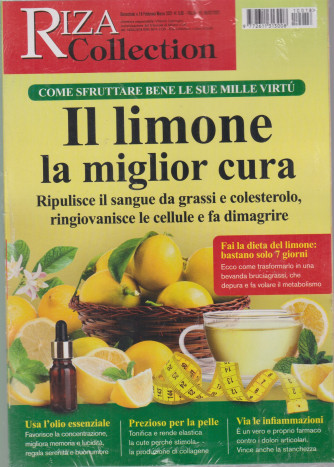 Riza Collection - n. 18 - Il limone la miglior cura -  bimestrale - febbraio - marzo 2021