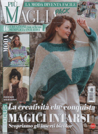 Piu' Maglia Pack - N. 11 - Bimestrale - febbraio - marzo 2024 - 2 riviste