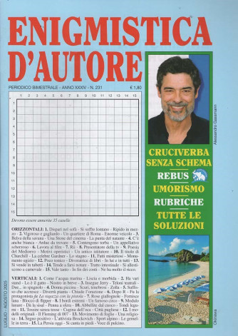 Enigmistica d'Autore - Uscita n.231 - 5 Giugno 2025 - Bimestrale