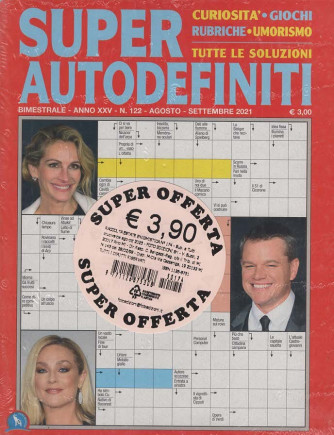 Raccolta Estate Enigmistica - Super Autodefiniti + Grande Enigmistica Autodefinita + Penna - Uscita n.174 - 25 Luglio 2025