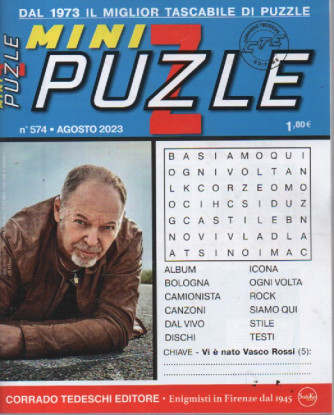 Mini Puzzle - n.573 -agosto      2023 - mensile