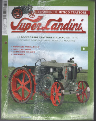 Costruisci il mitico trattore Super Landini -n. 6 - 22/02/2022 - quattordicinale