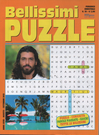 Bellissimi puzzle - n. 131 - bimestrale -agosto - settembre   2023