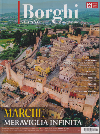 Borghi & città magazine - n. 89 -settembre - ottobre   2024-mensile -  italiano - inglese - rivista  bilingue