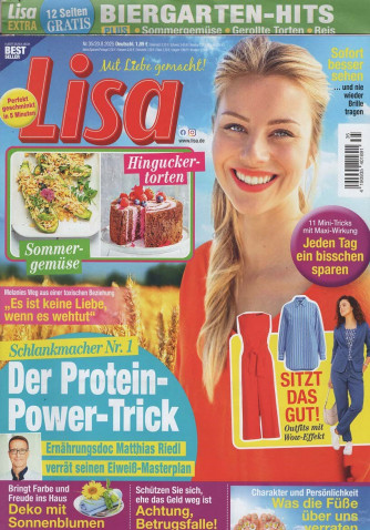 Lisa - Uscita n.35 - 26 Agosto 2025 - Settimanale - In lingua tedesca