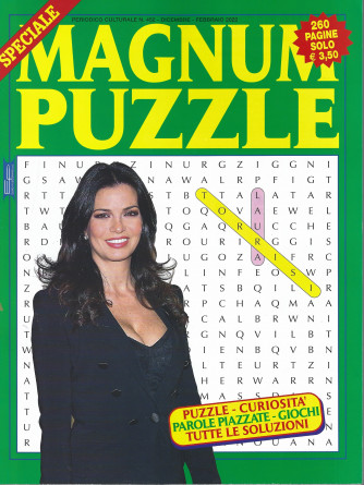 Speciale Magnun Puzzle - n. 452 -dicembre - febbraio 2022 - 260 pagine
