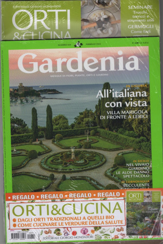 Gardenia   - n. 454  - febbraio 2022 - mensile + Orti & Cucina