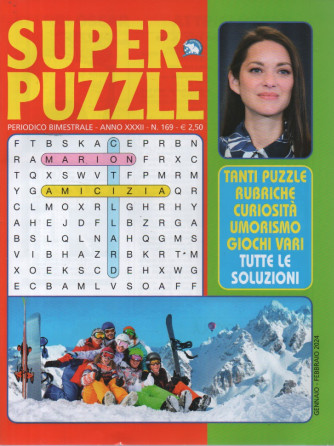 Super puzzle - n. 169 - bimestrale -gennaio - febbraio 2024