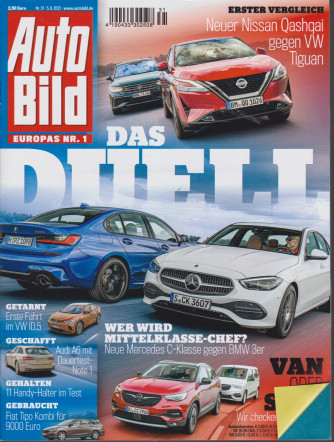 Auto Bild - n. 31 - 5/8//2021 - in lingua tedesca