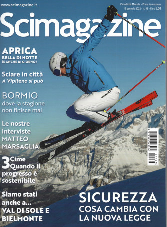 Scimagazine - n. 43 - mensile -15 gennaio 2022