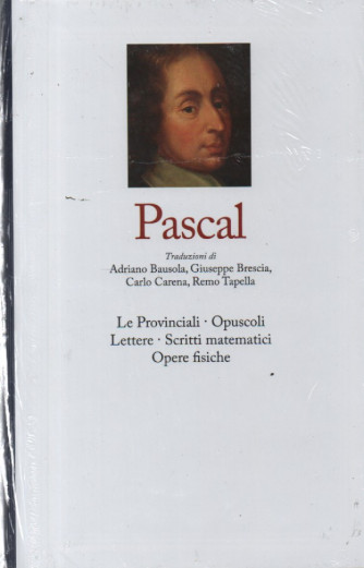 Grandi filosofi -Pascal -   n. 33 -      settimanale -13/1/2024 - copertina rigida