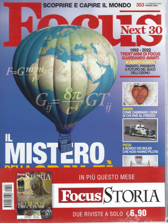 Focus + Focus Storia - n. 353 -marzo 2022 mensile - 2 riviste