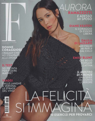 F (Femminile) - La felicità si immagina - Uscita n.43 - 22 Ottobre 2025 - Settimanale