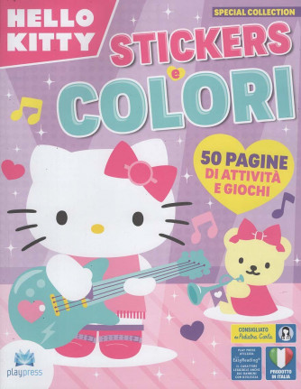 Hello Kitty - Stickers e Colori - Uscita n.9 - 14 Novembre 2025 - Bimestrale