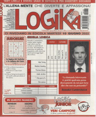 Logika - n. 135 -maggio 2022 - mensile -