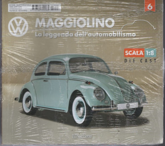 6° uscita Costruisci il tuo Maggiolino Volkswagen by Hachette