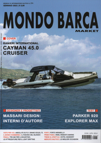 Mondo barca market - n. 274 - mensile - gennaio 2023