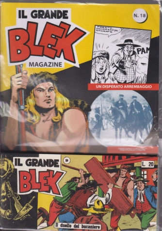 Collana Il Grande Blek  - Le Strisce - n. 18 -Il duello del bucaniere- settimanale -