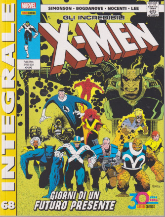 Marvel integrale - Gli incredibili X-Men -   n. 68- mensile - 29 agosto     2024