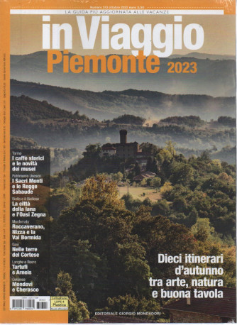 In viaggio - Piemonte 2023-  n. 313 -ottobre    2023