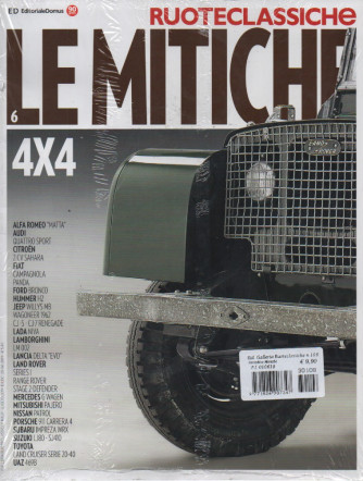 Ruoteclassiche -Le  mitiche 4x4 + Le mitiche berline     -n.108 - mensile - 2 riviste