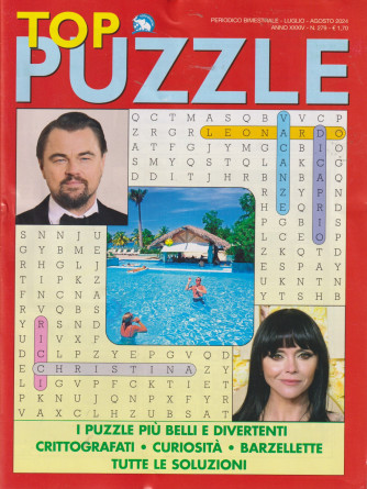 Top puzzle - n. 279- bimestrale -luglio - agosto   2024