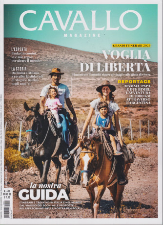 Cavallo Magazine   - n. 408- maggio - luglio  2021  - mensile