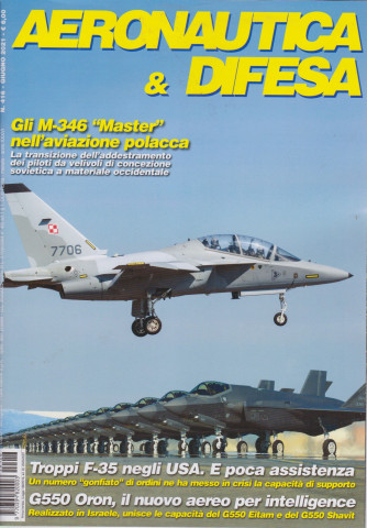 Aeronautica & Difesa - n. 416 -giugno   2021 - mensile