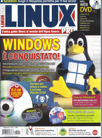 Linux Pro - n. 210 - bimestrale - dicembre - gennaio 2022