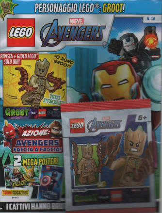 LEGO Avengers  - n. 18 - 14 settembre  2023 - bimestrale - rivista + gioco Lego