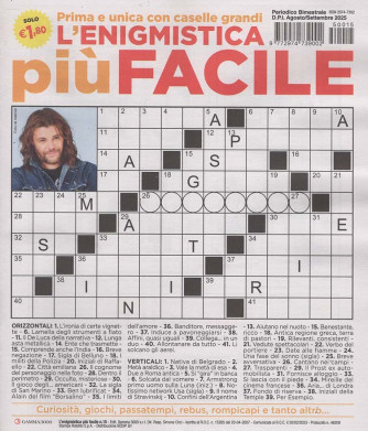 L'Enigmistica più Facile - Uscita n.15 - 18 Luglio 2025 - Bimestrale