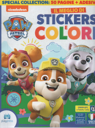 Paw Patrol -Il meglio di stickers e colori- n. 5 - settembre - ottobre  2023 - bimestrale