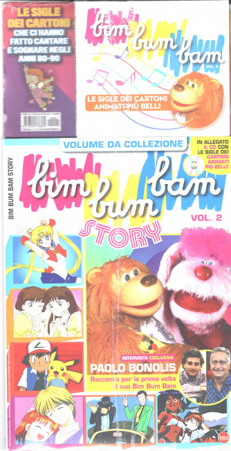 Bim Bum Bam Story vo. 2... + CD le sigle dei cartoni anni 80-90