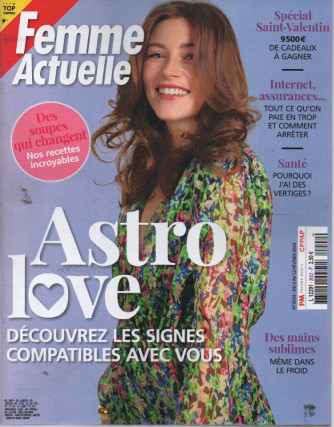 Femme Actuelle - n. 2002 - du  6   au 12 fevrier 2023 - in lingua francese