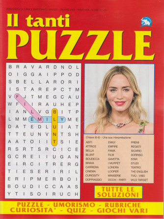 Il tanti puzzle - n. 238 - bimestrale -maggio - giugno  2024
