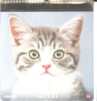 Calendario Gatti 2024 by Lisa Goodman - cm. 27 x 30 con spirale