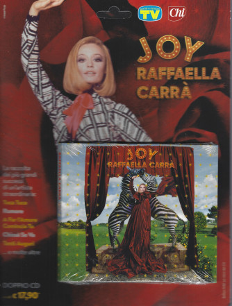 Cd Sorrisi speciale n. 5 -Joy Raffaella Carrà- 5 luglio   2022    settimanale - doppio cd