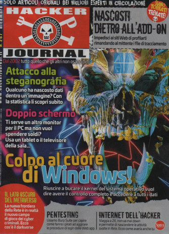 Hacker Journal - n. 267 - mensile -dicembre  2022