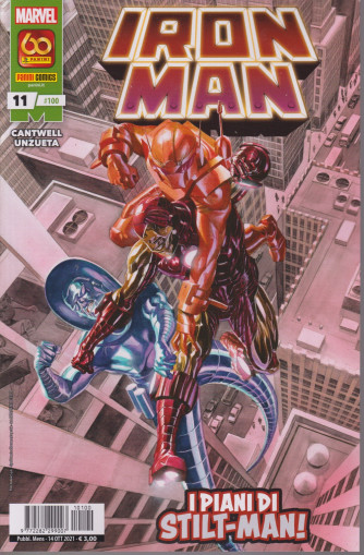 Iron Man - n. 11 - I piani di Silt-man! - 14 ottobre 2021 - mensile