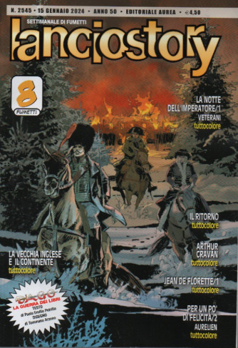 Lanciostory - n. 2545 -15 gennaio 2024 - settimanale di fumetti