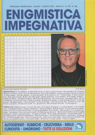 Enigmistica Impegnativa - Uscita n.136 - 5 Giugno 2025 - Trimestrale