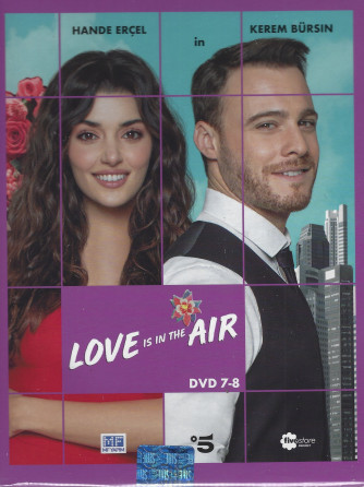Love is in the air - quarta uscita - 2 dvd + booklet  -  lingua italiano/ turco - n. 28 -5 febbraio 2022