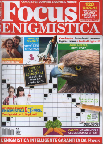 Focus enigmistica - n. 2 - marzo - aprile  2024