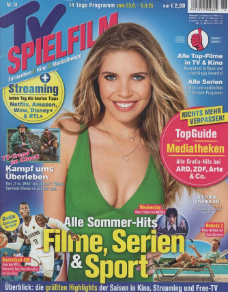 TV Spielfilm - Uscita n.18 - 20 Agosto 2025 - Quattordicinale - In lingua tedesca