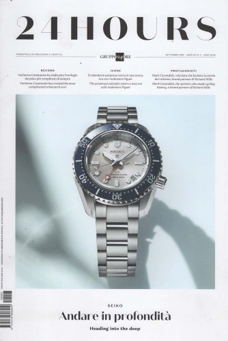 24 Hours Magazine - Uscita n.3 - 19 Settembre 2025 - Trimestrale