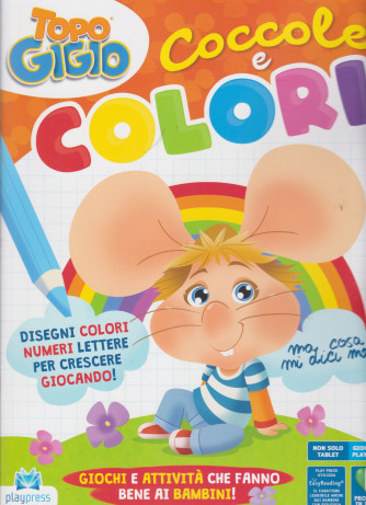 Topo Gigio - Coccole e colori - n. 3 - aprile - maggio 2021 - bimestrale