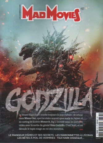 Mad Movies - n. 377 - Godzilla - decembre 2023