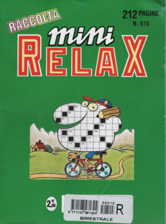Raccolta Mini Relax - Uscita n.515 -25 Aprile    2025 - Bimestrale